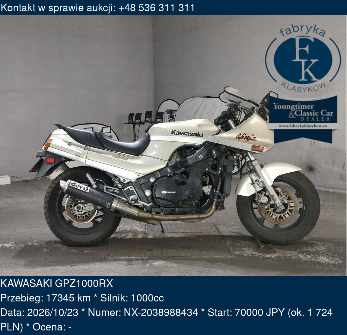 KAWASAKI GPZ1000RX  - zdjęcie 2