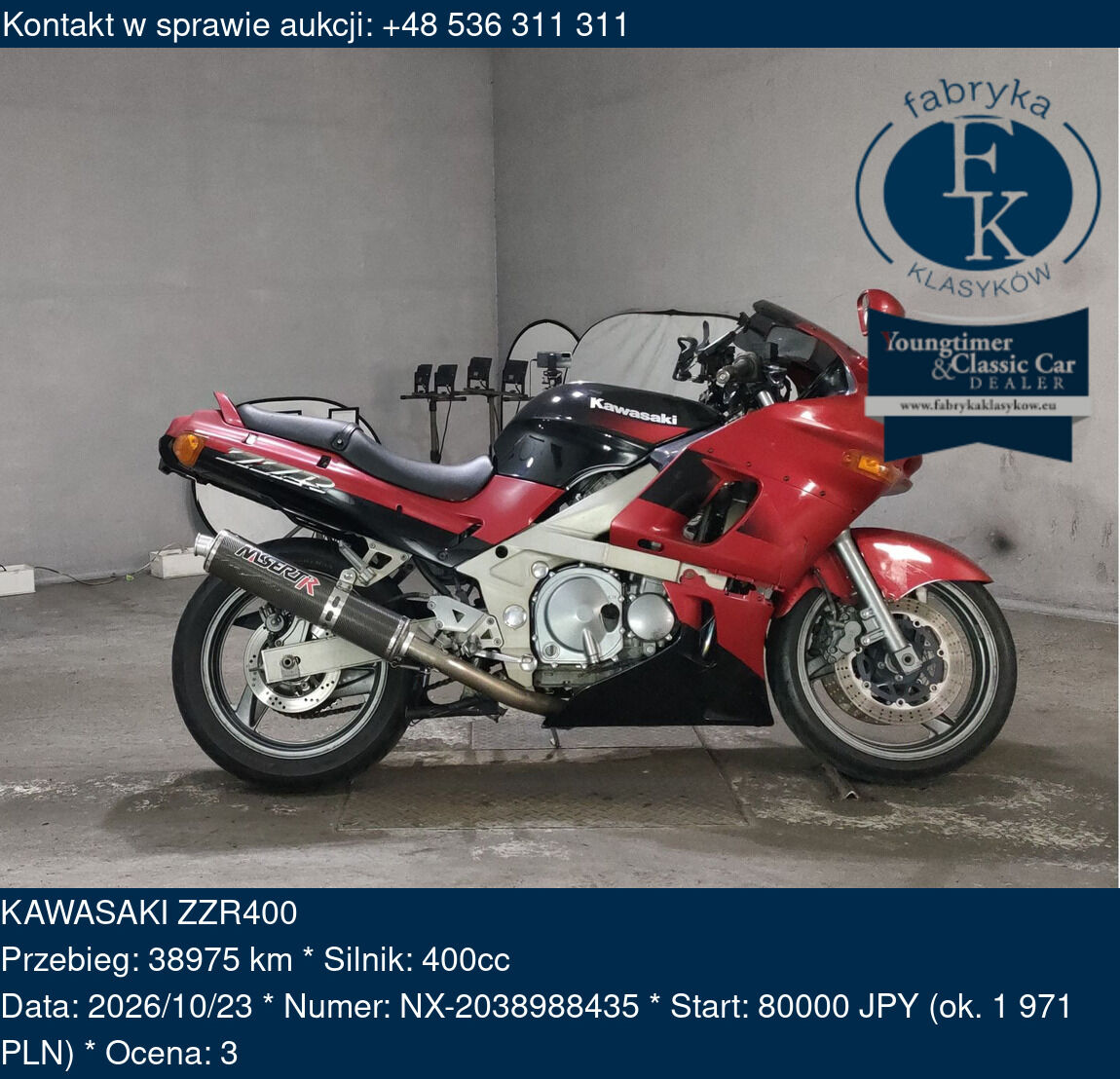 KAWASAKI ZZR400  - zdjęcie 2