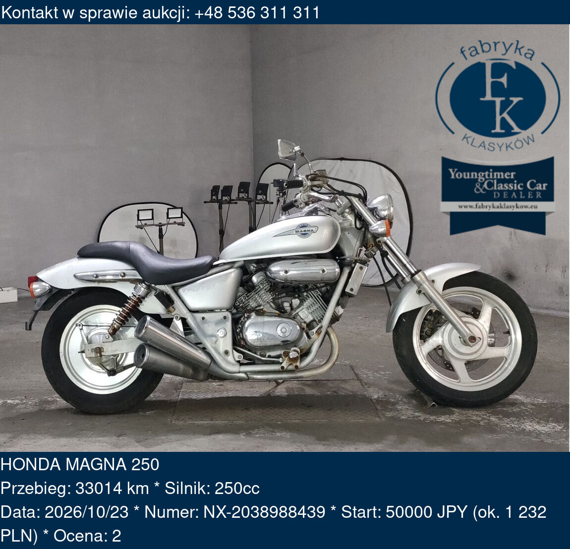 HONDA MAGNA 250  - zdjęcie 2