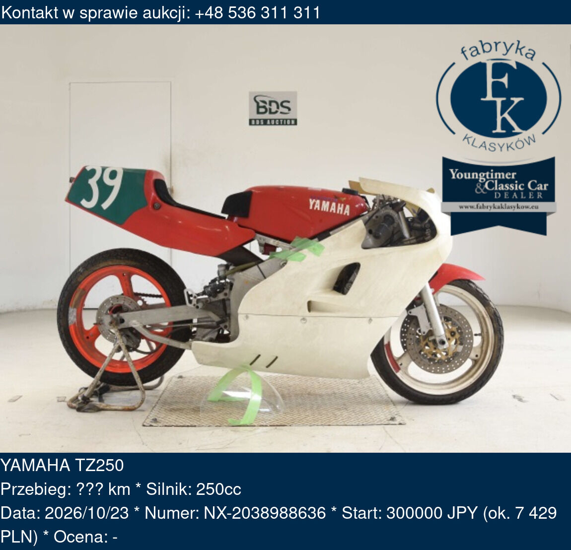 YAMAHA TZ250  - zdjęcie 2