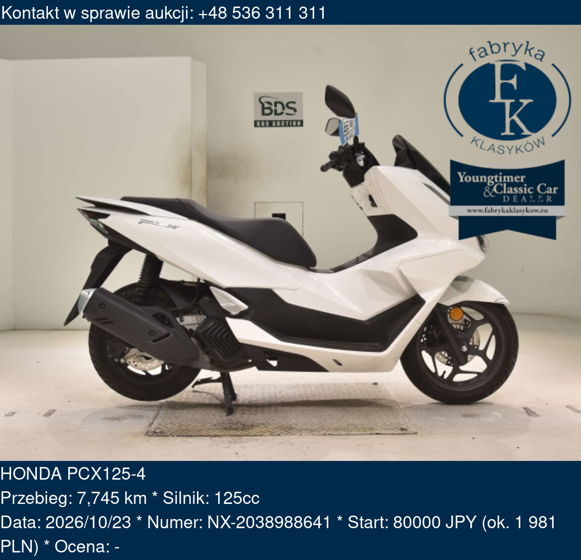 HONDA PCX125-4  - zdjęcie 2