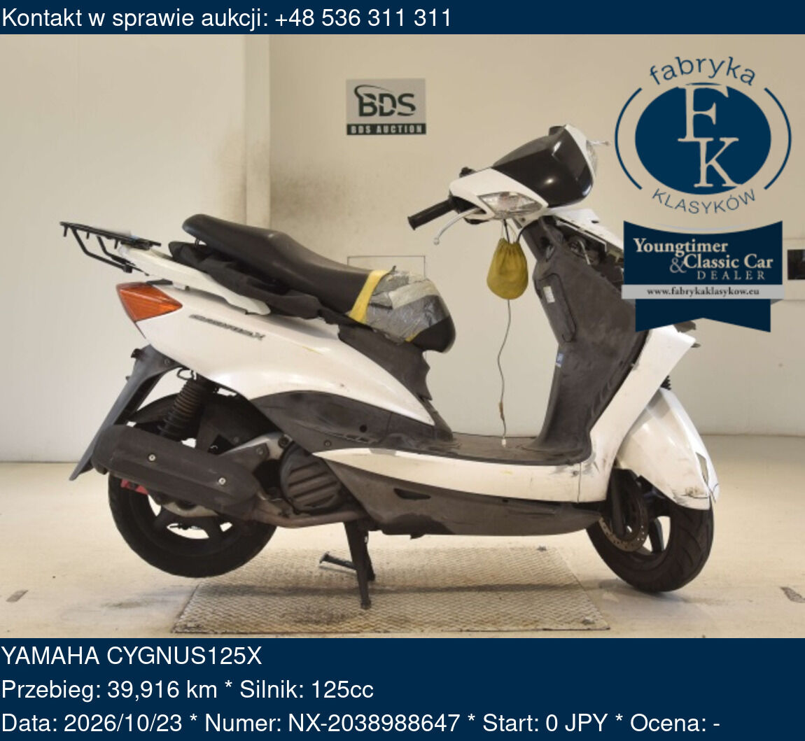 YAMAHA CYGNUS125X - zdjęcie 2