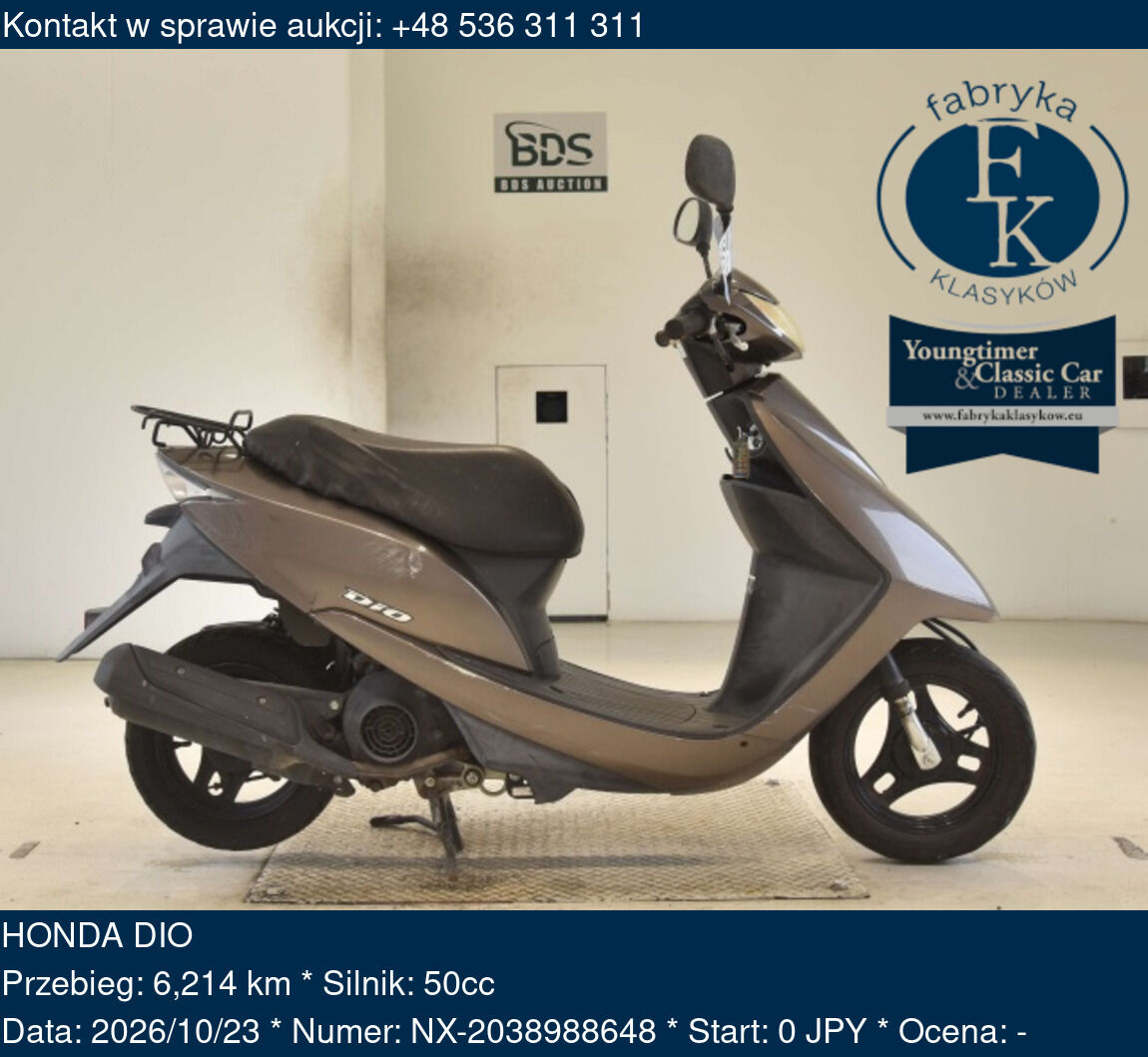 HONDA DIO - zdjęcie 2