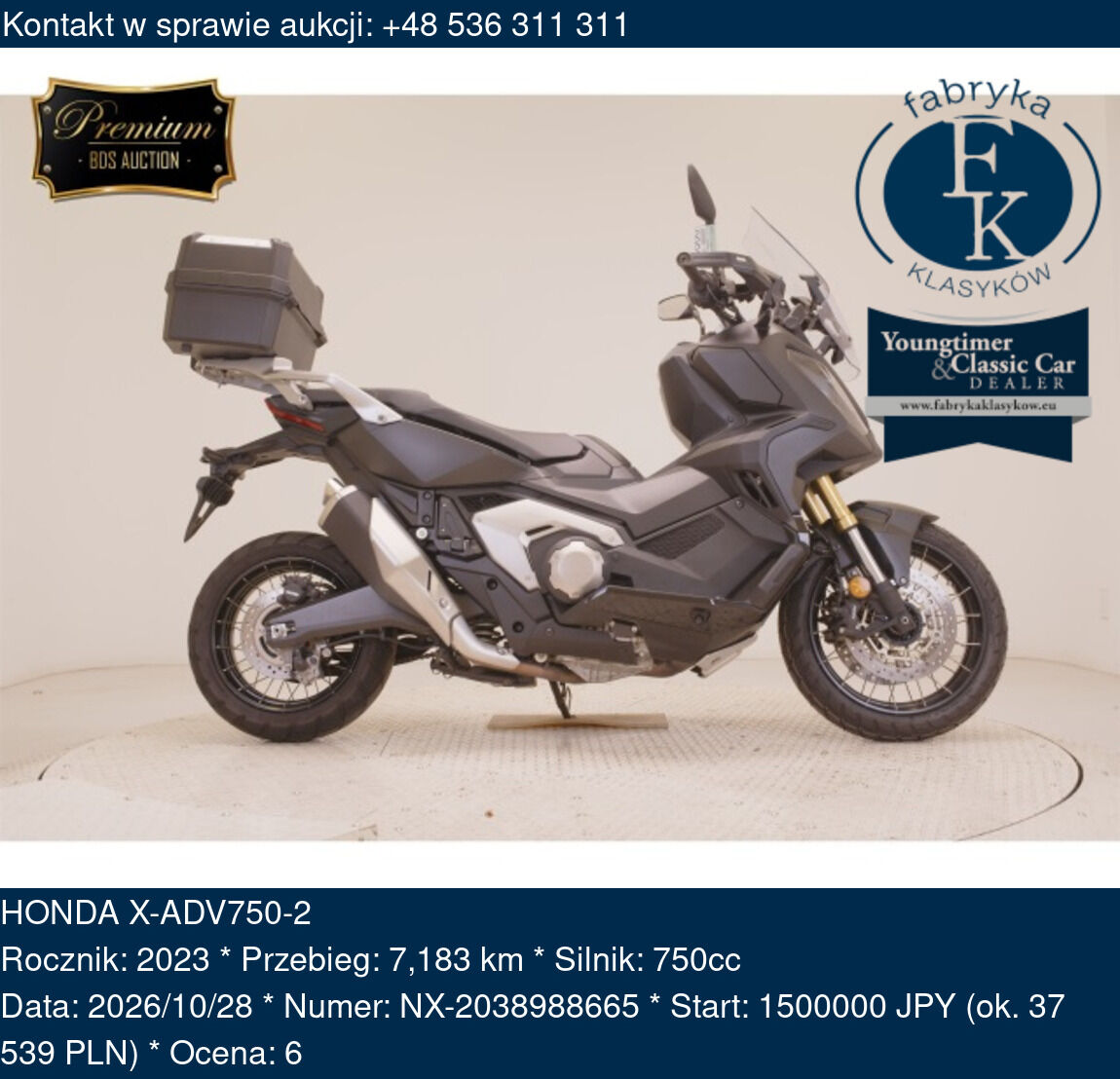 HONDA X-ADV750-2 2023 - zdjęcie 2