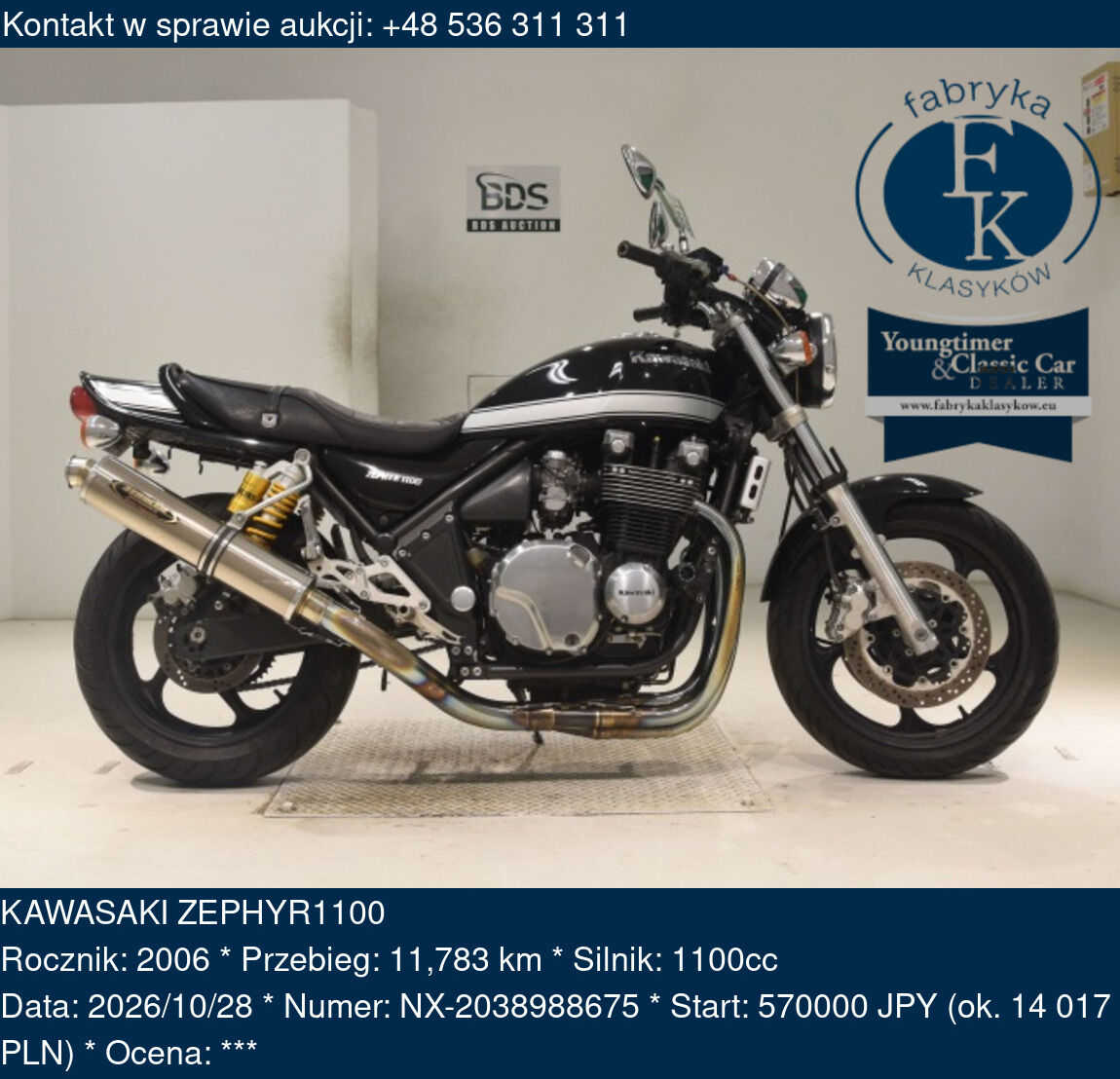 KAWASAKI ZEPHYR1100 2006 - zdjęcie 2