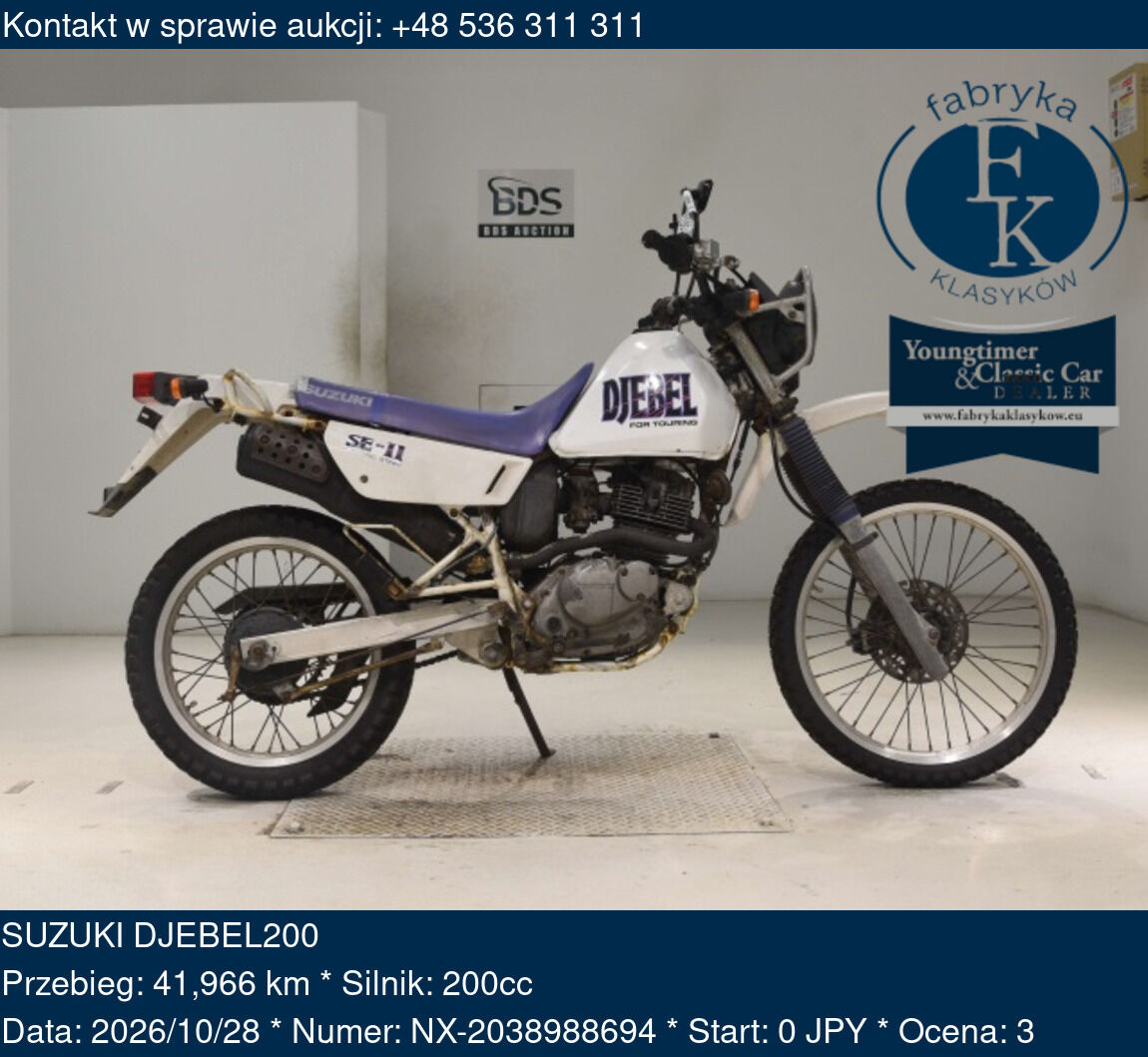 SUZUKI DJEBEL200 - zdjęcie 2