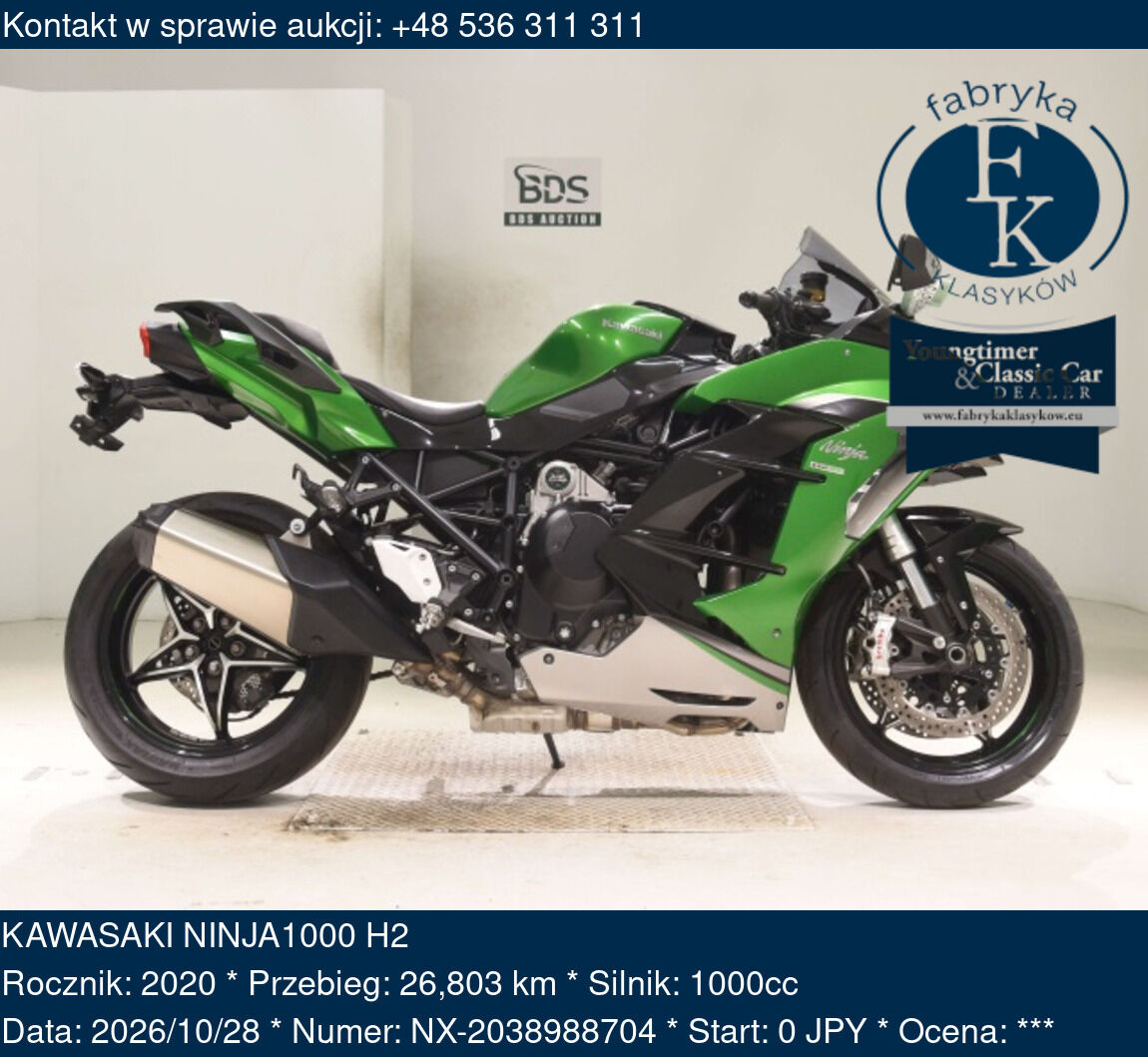 KAWASAKI NINJA1000 H2 2020 - zdjęcie 2
