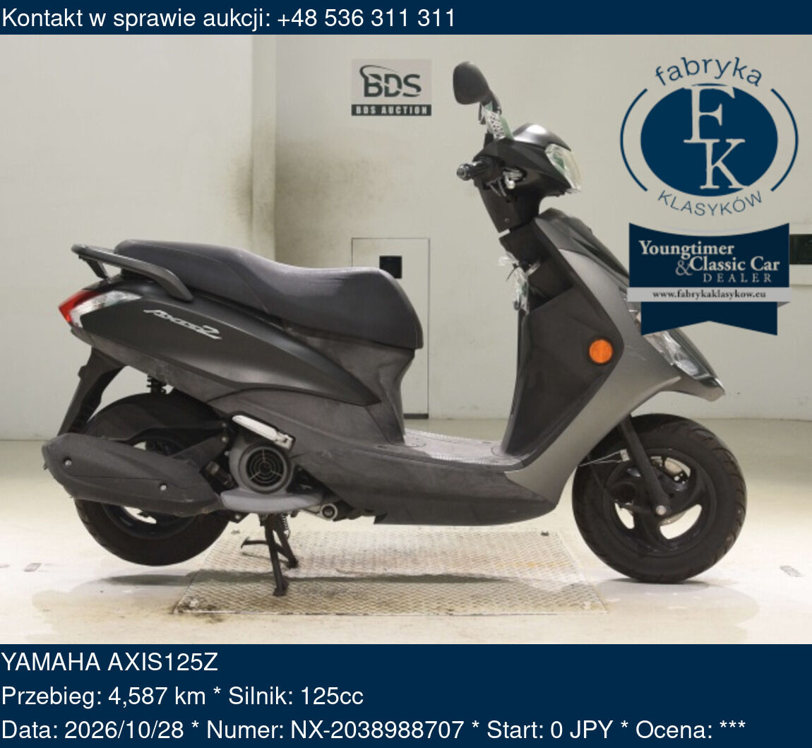 YAMAHA AXIS125Z  - zdjęcie 2