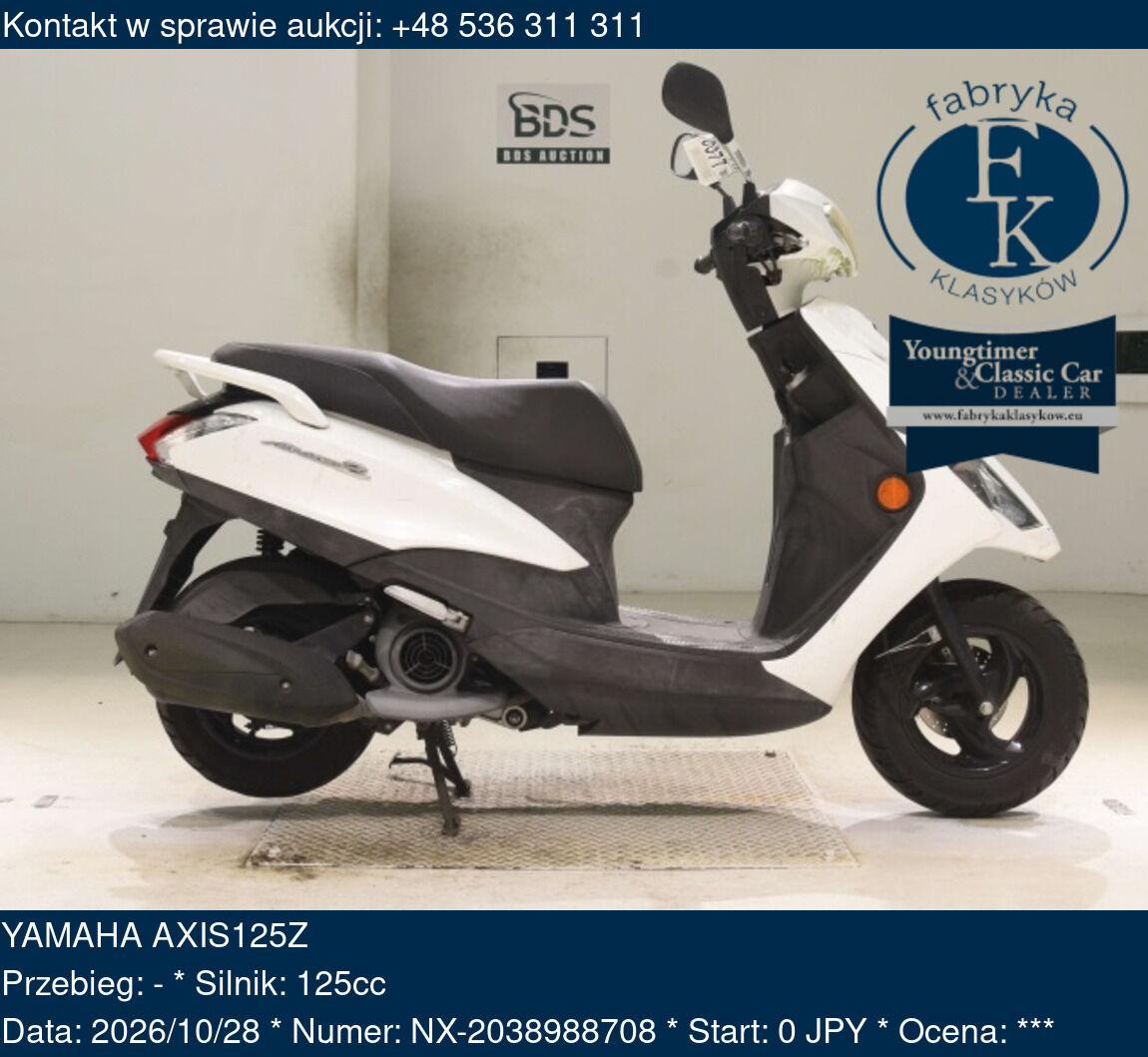 YAMAHA AXIS125Z  - zdjęcie 2