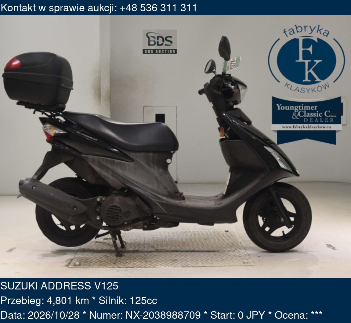 SUZUKI ADDRESS V125  - zdjęcie 2