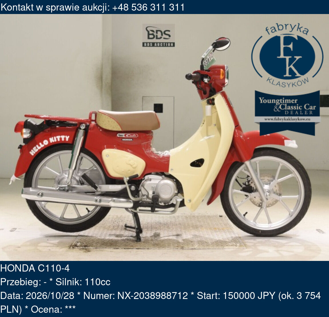 HONDA C110-4  - zdjęcie 2