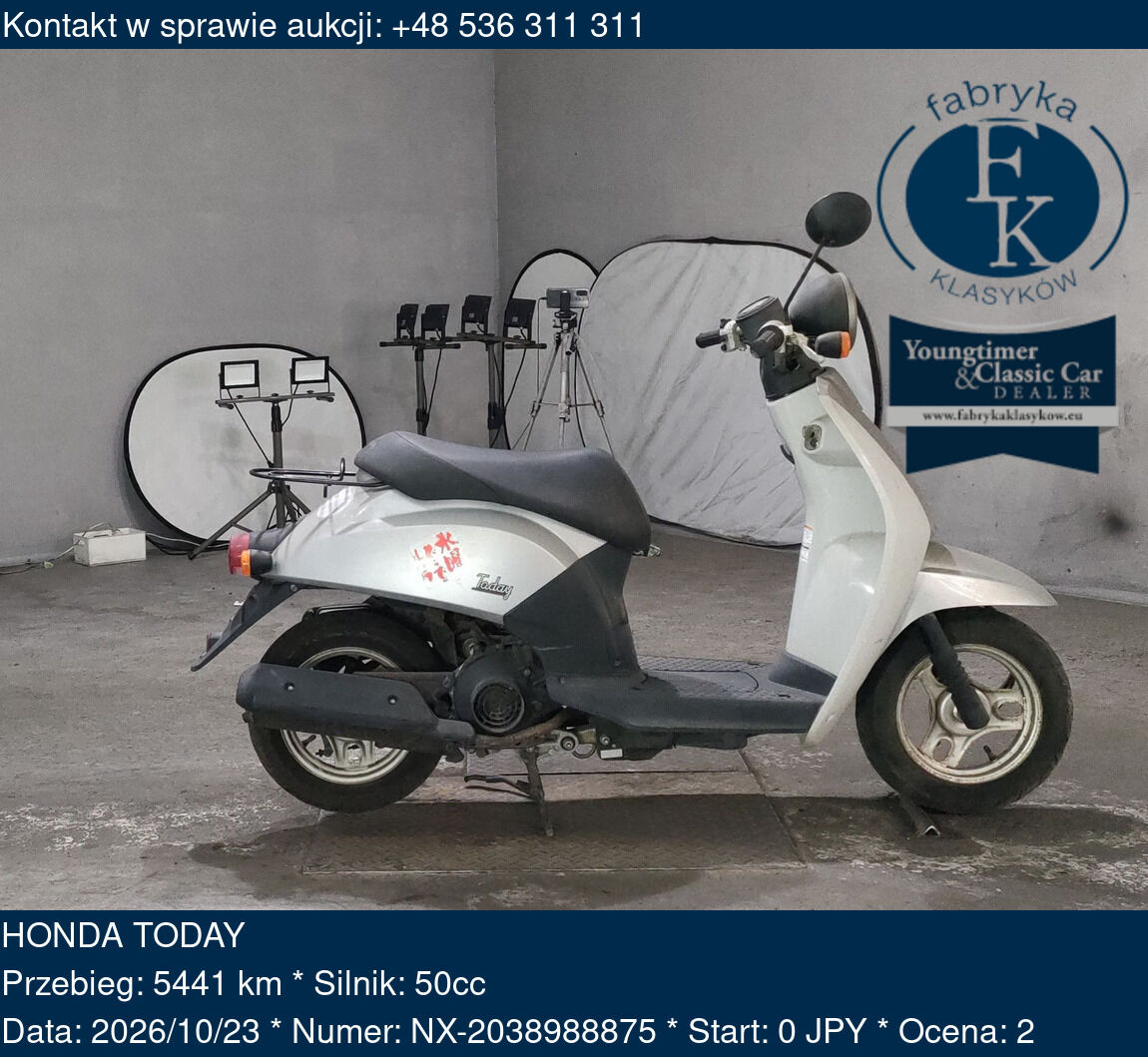 HONDA TODAY  - zdjęcie 2