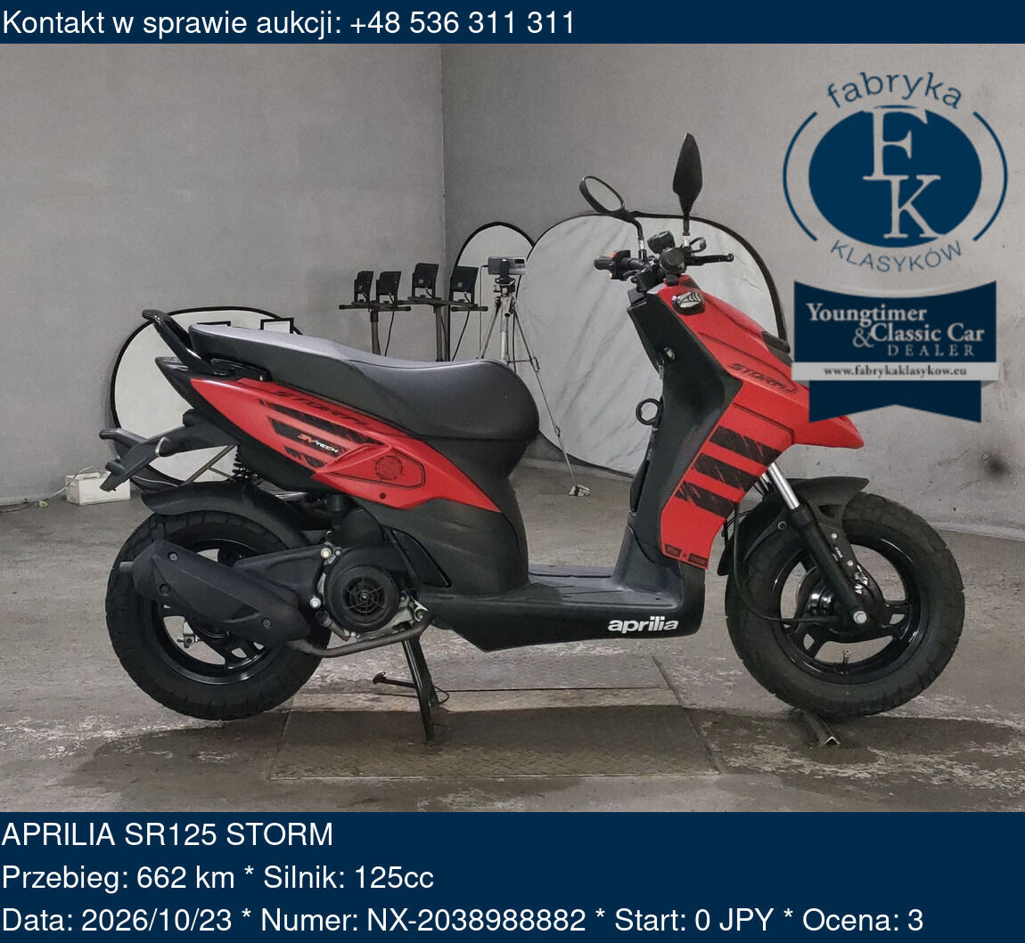 APRILIA SR125 STORM  - zdjęcie 2