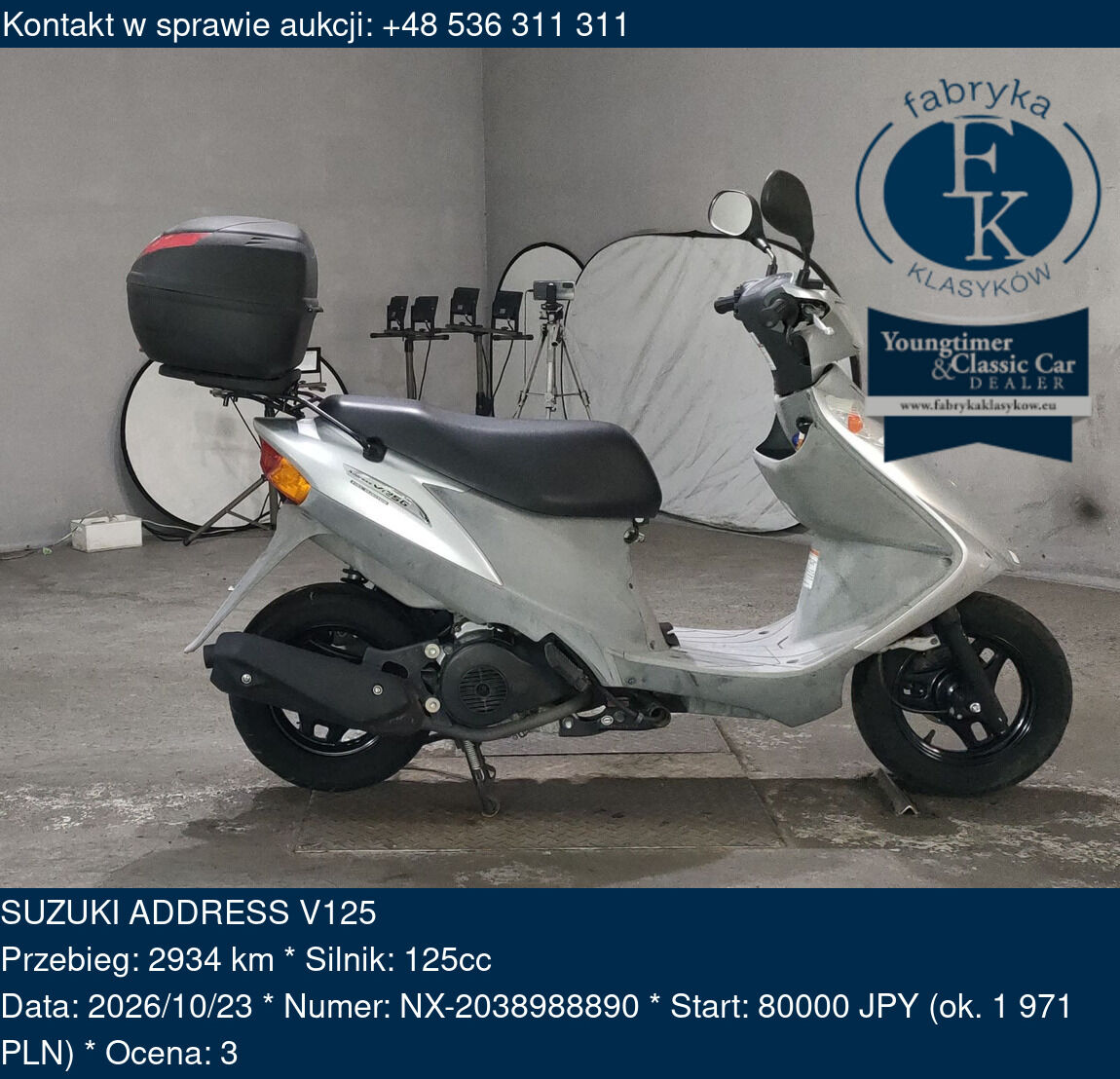 SUZUKI ADDRESS V125 - zdjęcie 2