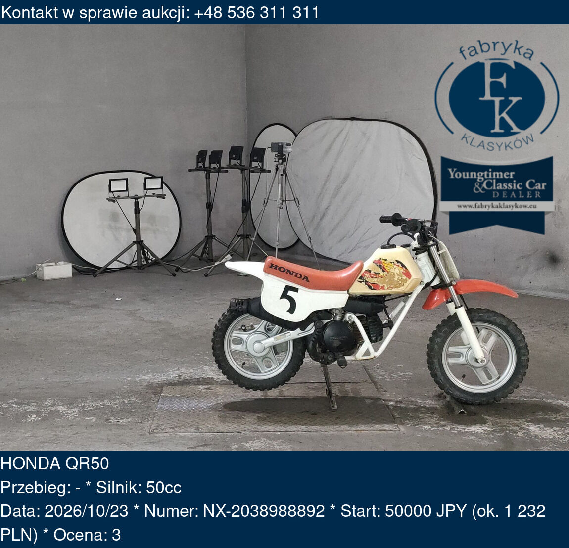HONDA QR50  - zdjęcie 2