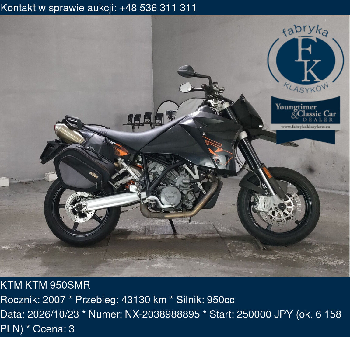 KTM KTM 950SMR 2007 - zdjęcie 2