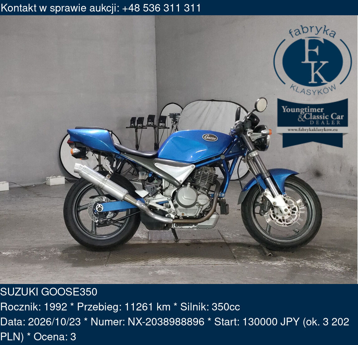 SUZUKI GOOSE350 1992 - zdjęcie 2