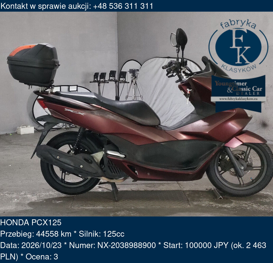 HONDA PCX125  - zdjęcie 2