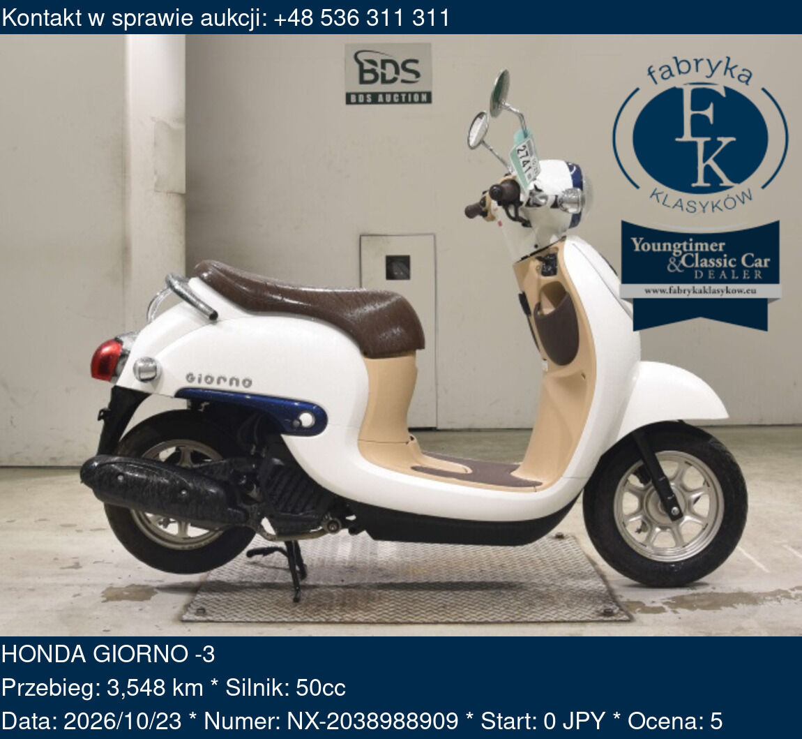 HONDA GIORNO -3 - zdjęcie 2