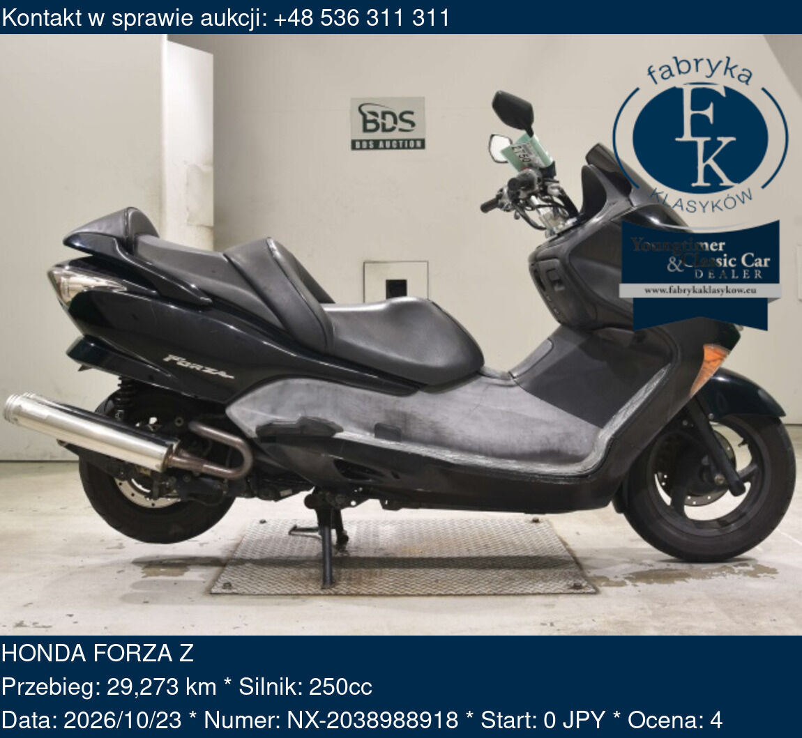 HONDA FORZA Z  - zdjęcie 2