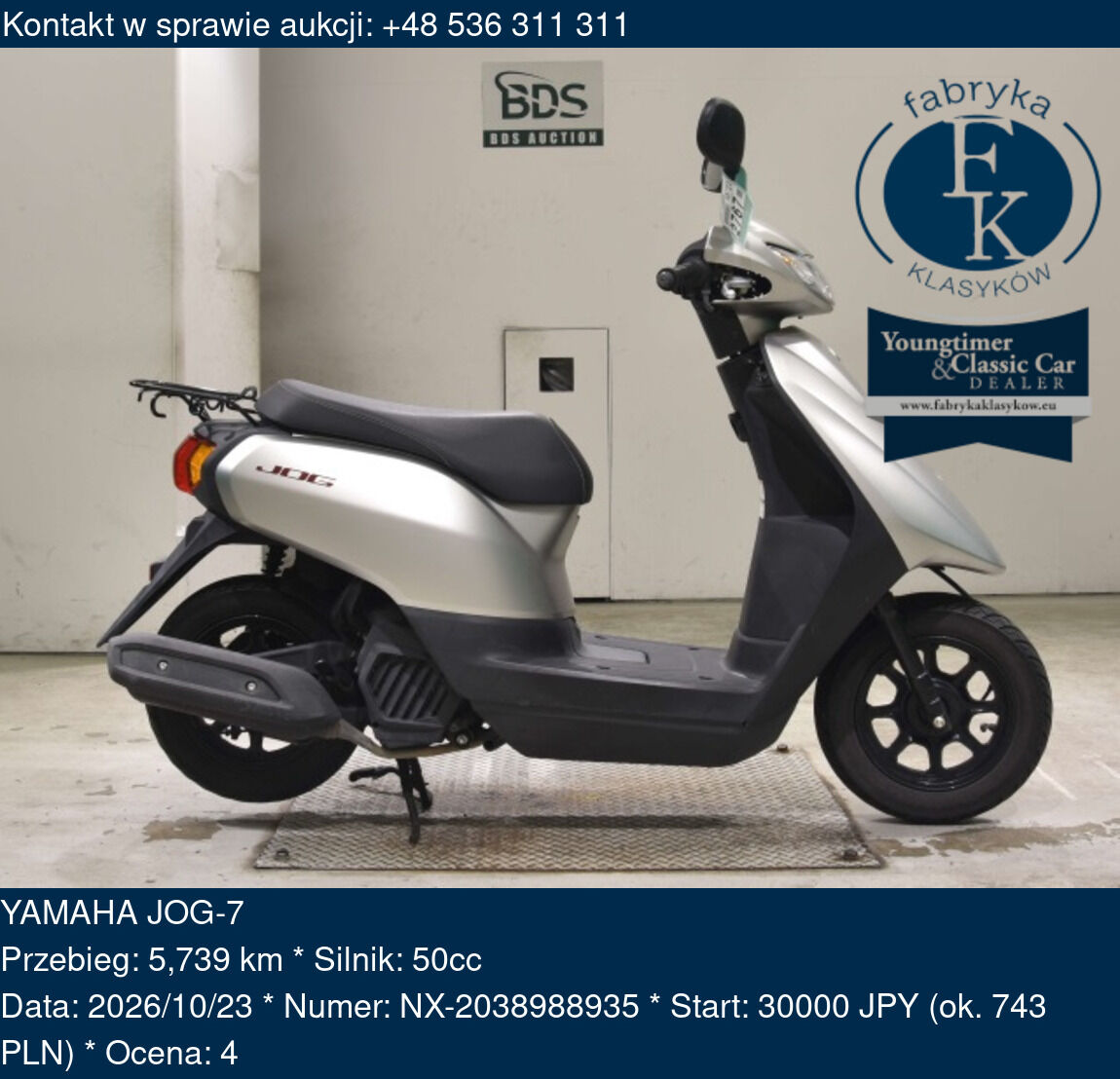 YAMAHA JOG-7  - zdjęcie 2