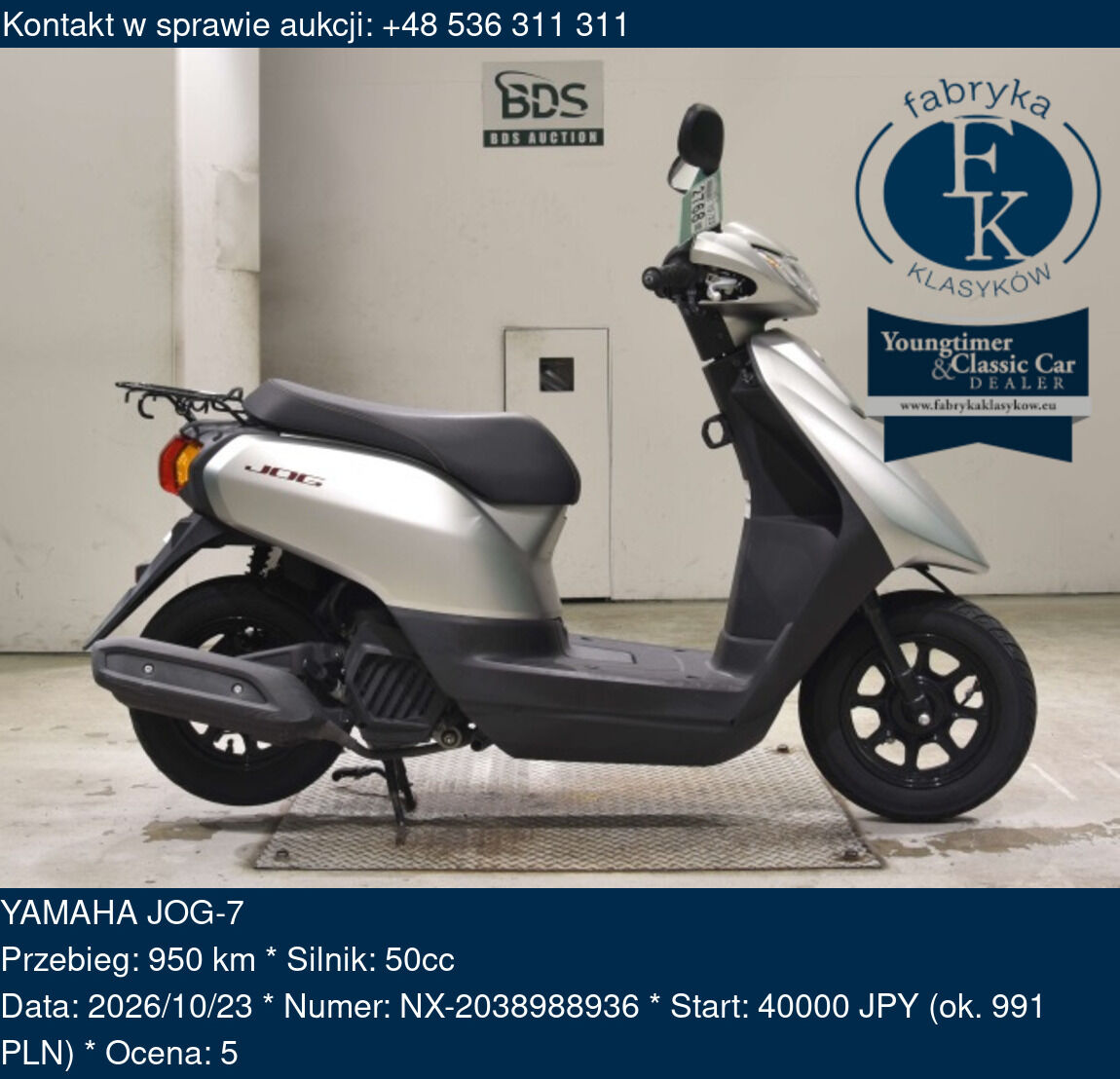 YAMAHA JOG-7  - zdjęcie 2