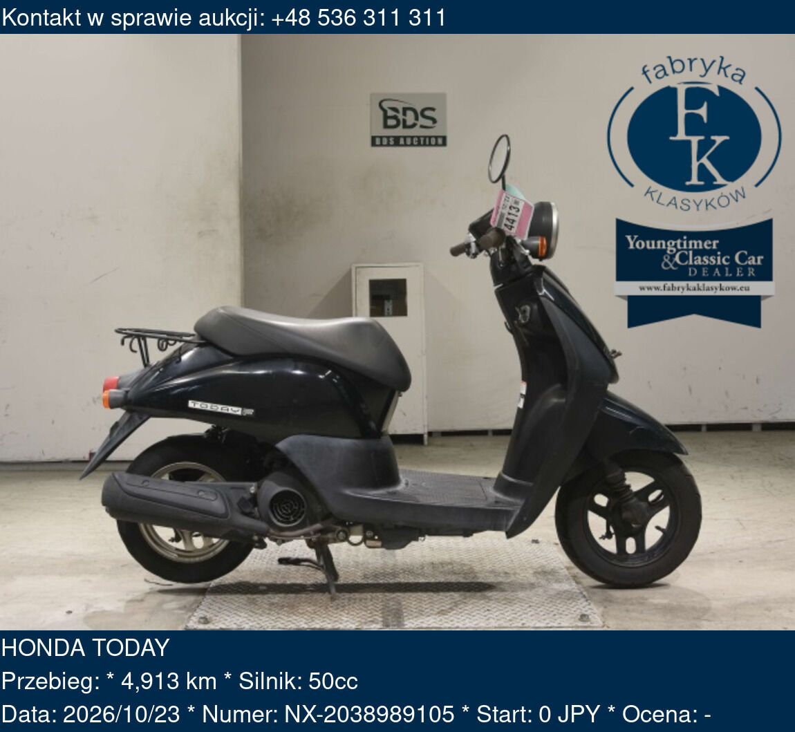 HONDA TODAY  - zdjęcie 2