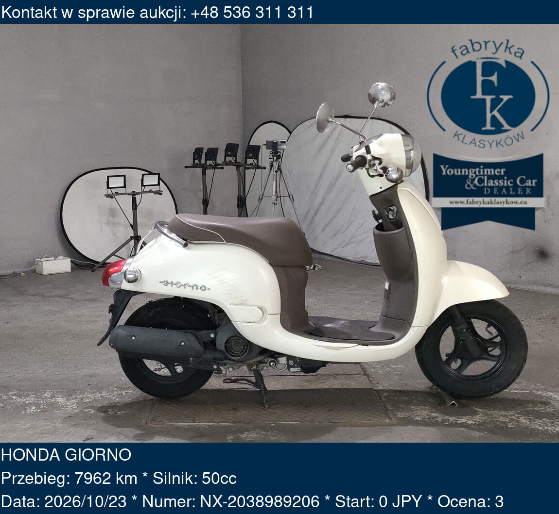 HONDA GIORNO - zdjęcie 2