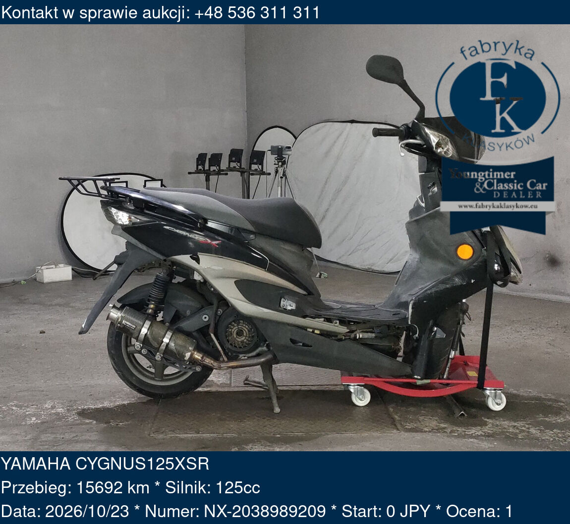 YAMAHA CYGNUS125XSR  - zdjęcie 2