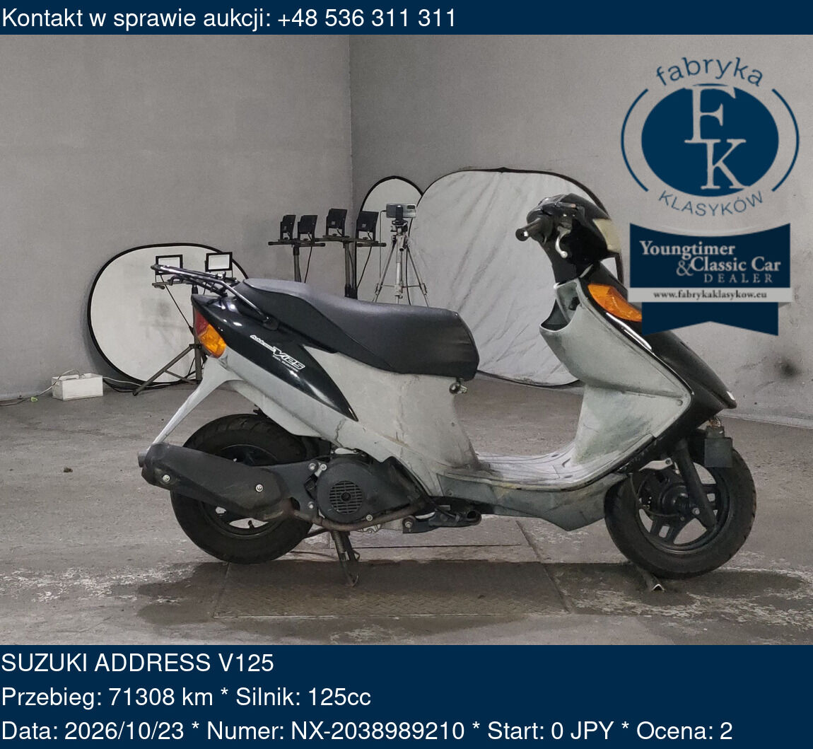 SUZUKI ADDRESS V125 - zdjęcie 2