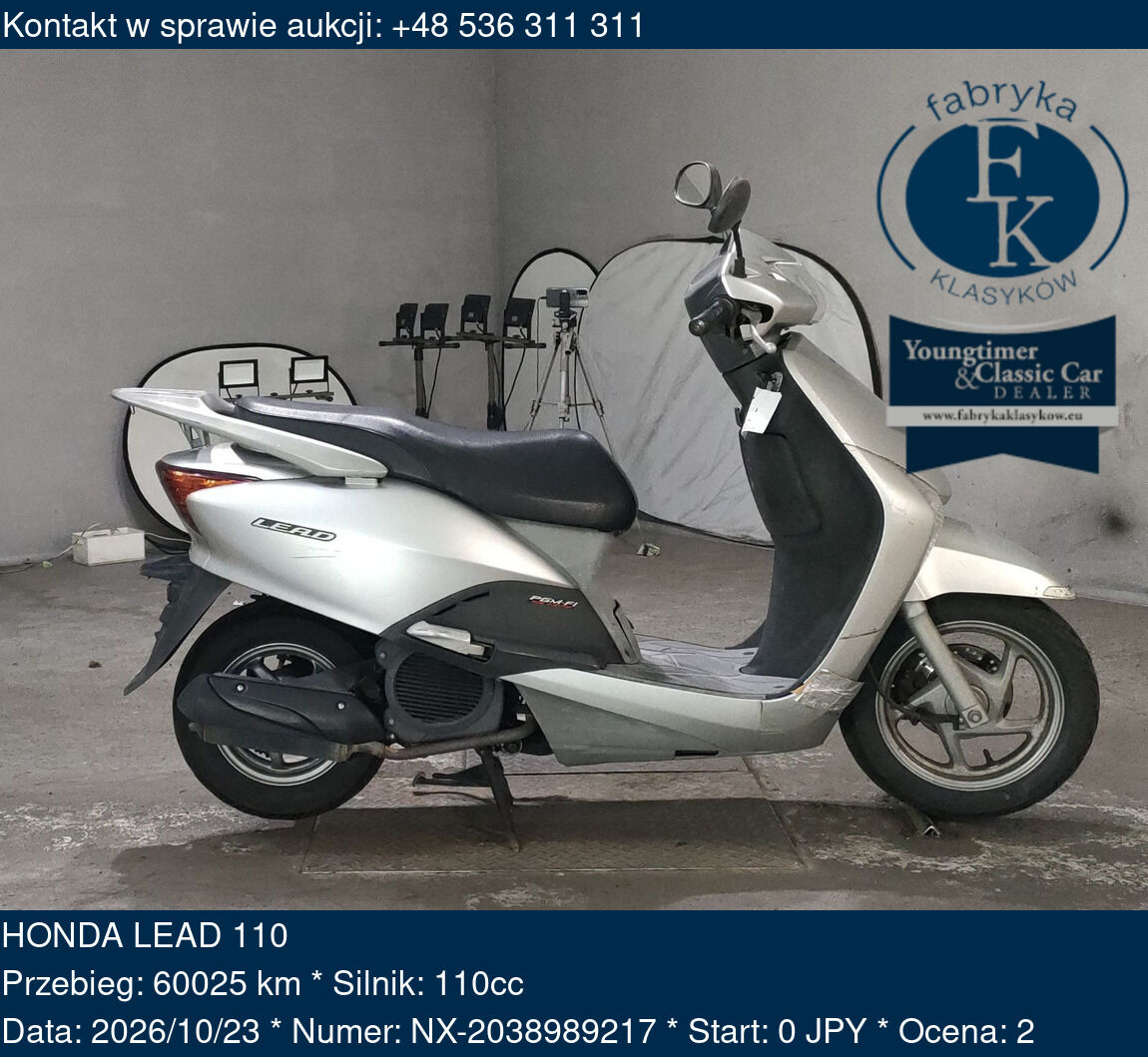 HONDA LEAD 110 - zdjęcie 2