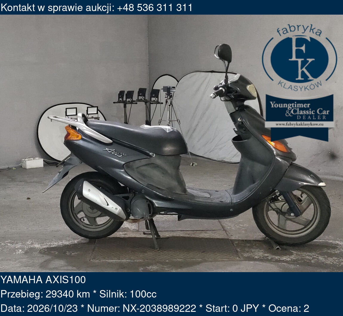 YAMAHA AXIS100 - zdjęcie 2