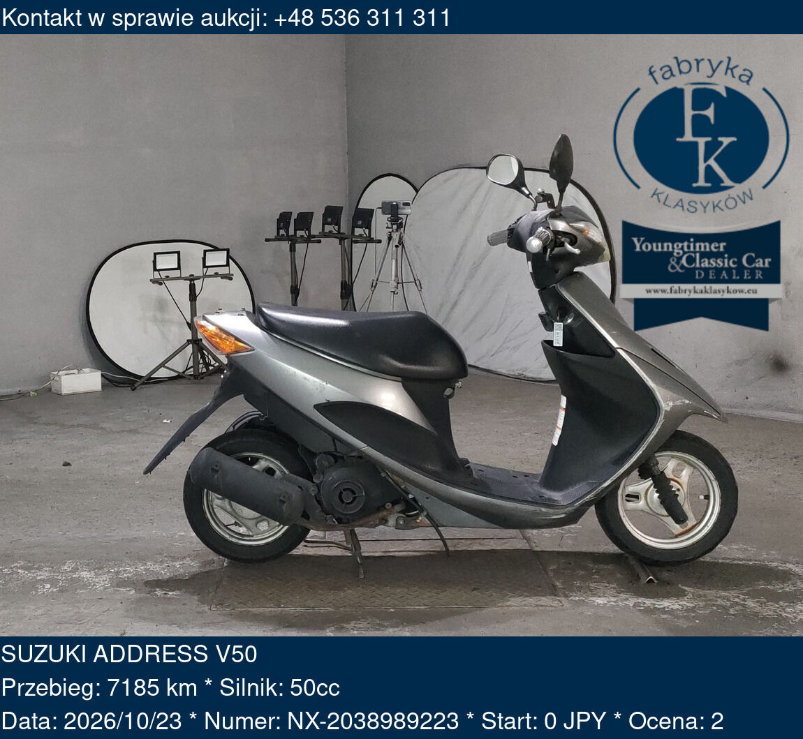 SUZUKI ADDRESS V50  - zdjęcie 2