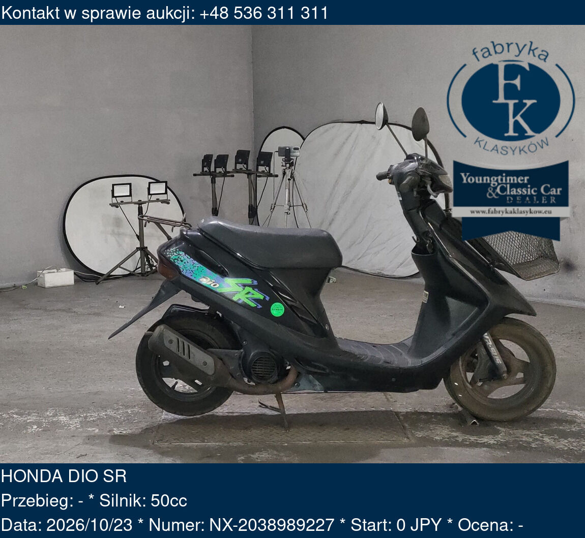 HONDA DIO SR  - zdjęcie 2
