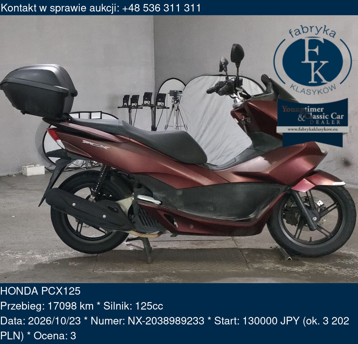 HONDA PCX125  - zdjęcie 2