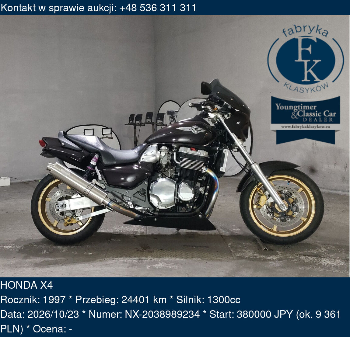 HONDA X4 1997 - zdjęcie 2