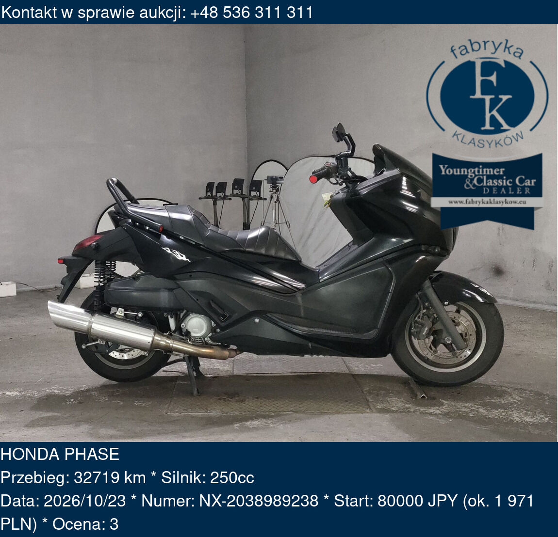 HONDA PHASE  - zdjęcie 2