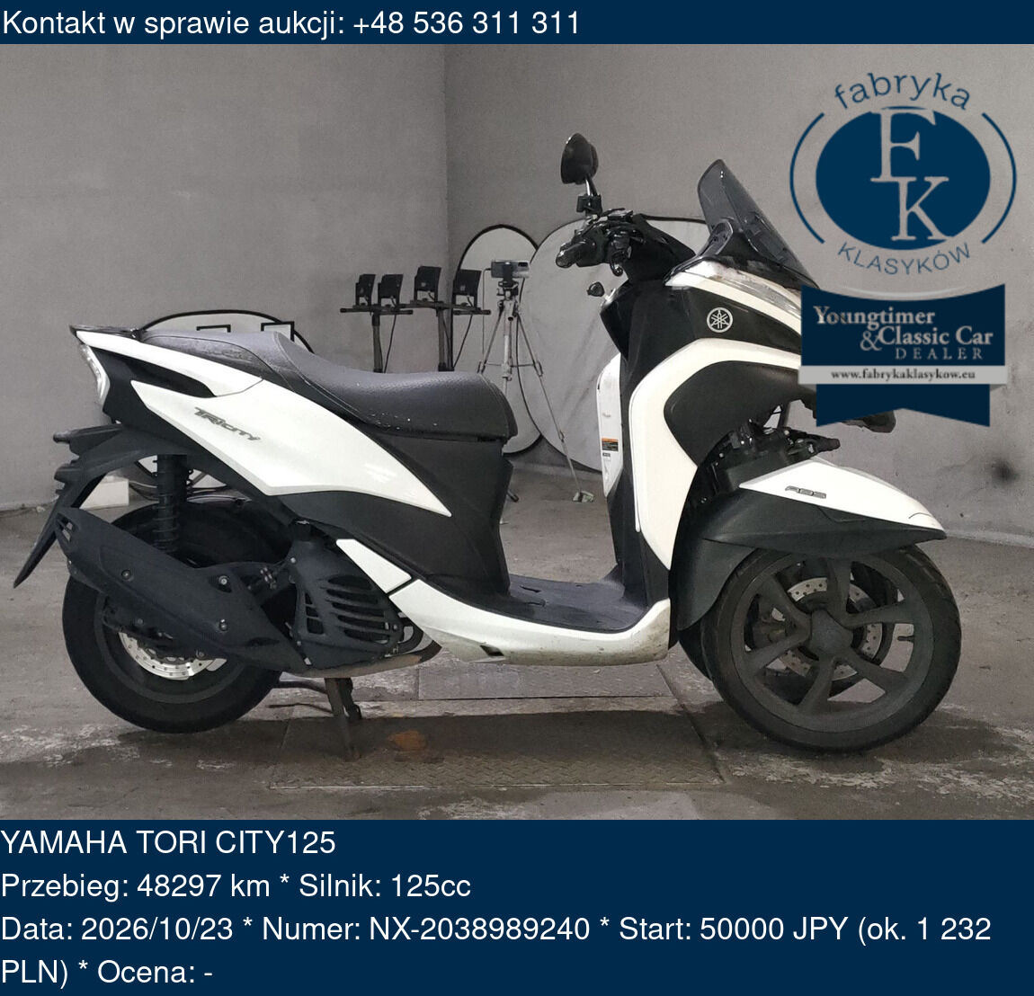 YAMAHA TORI CITY125  - zdjęcie 2