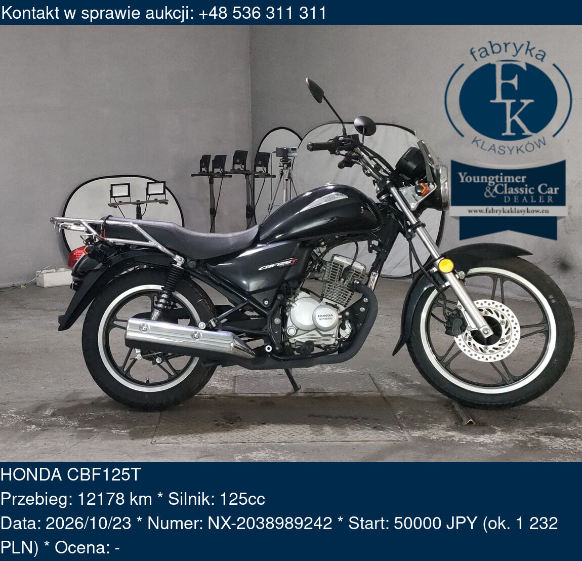 HONDA CBF125T  - zdjęcie 2