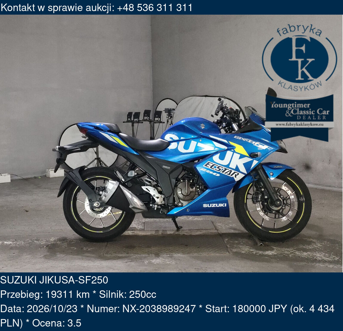 SUZUKI JIKUSA-SF250 - zdjęcie 2