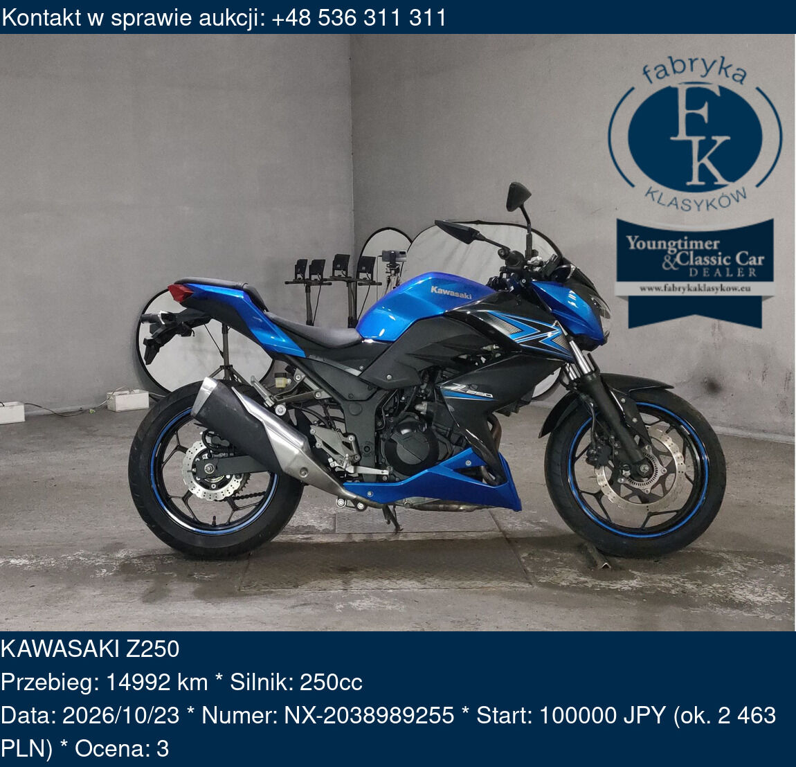 KAWASAKI Z250  - zdjęcie 2