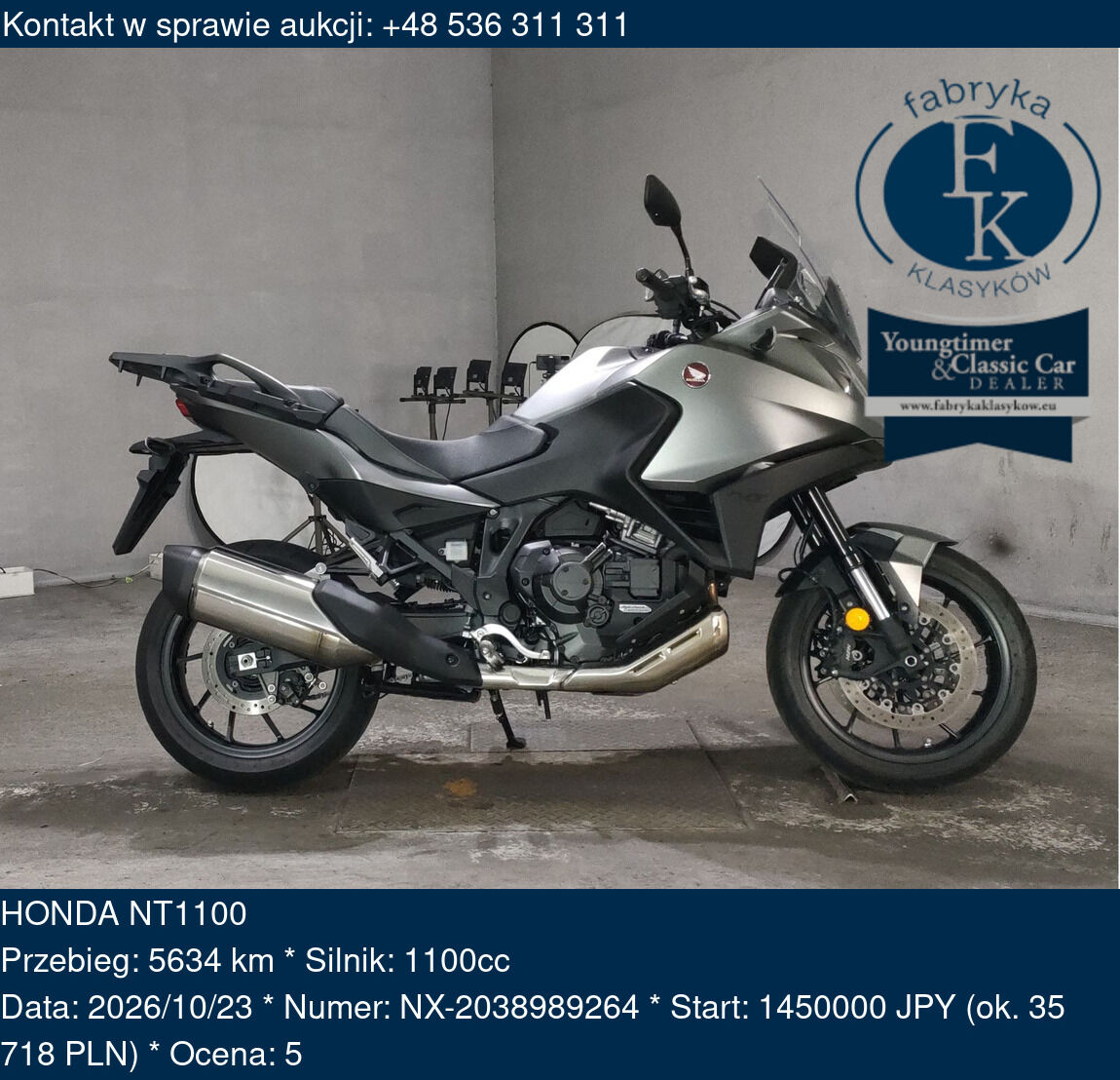 HONDA NT1100  - zdjęcie 2