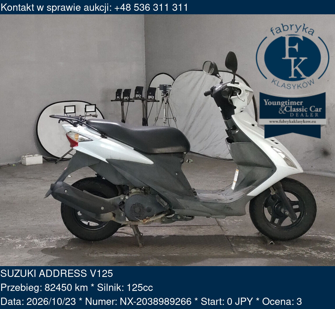 SUZUKI ADDRESS V125 - zdjęcie 2