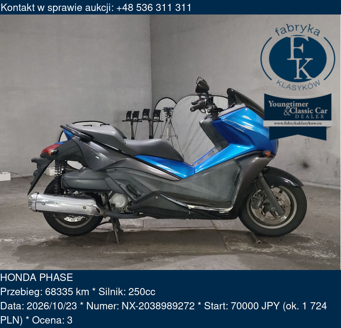 HONDA PHASE  - zdjęcie 2