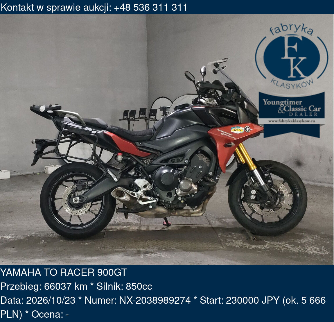 YAMAHA TO RACER 900GT  - zdjęcie 2