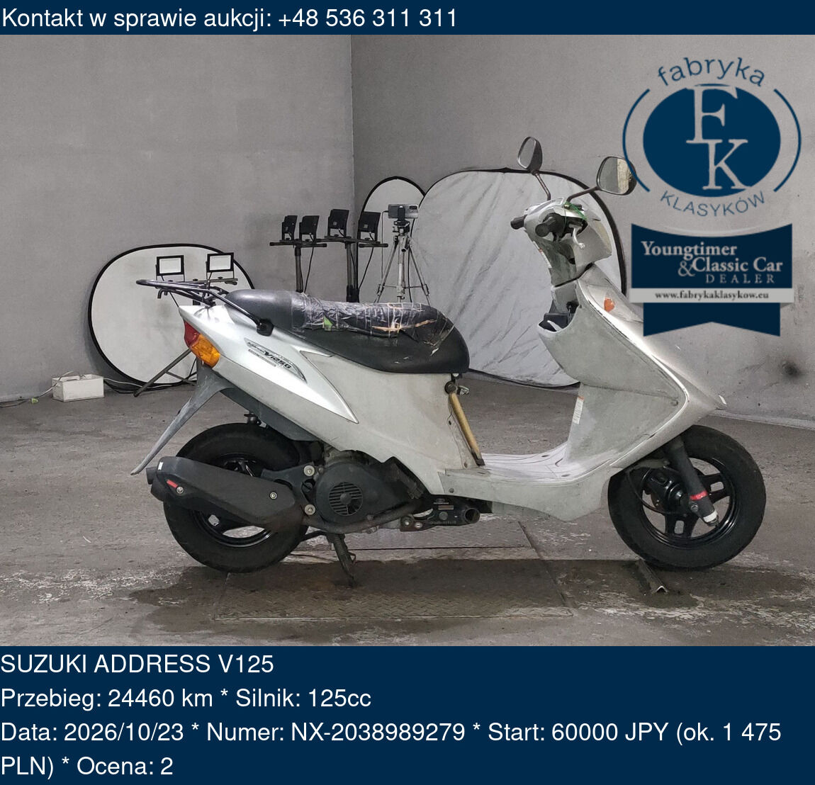 SUZUKI ADDRESS V125  - zdjęcie 2