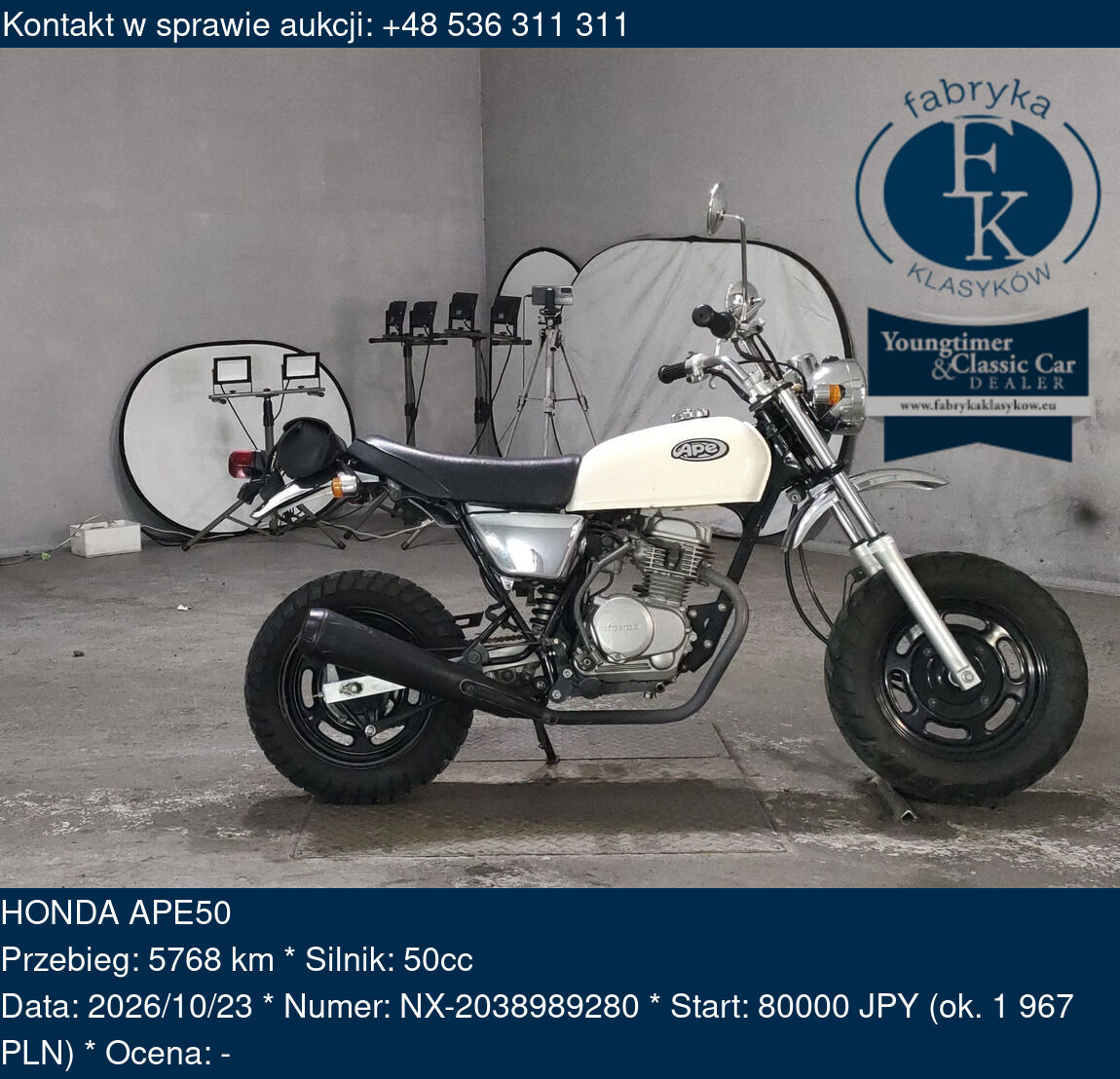 HONDA APE50  - zdjęcie 2