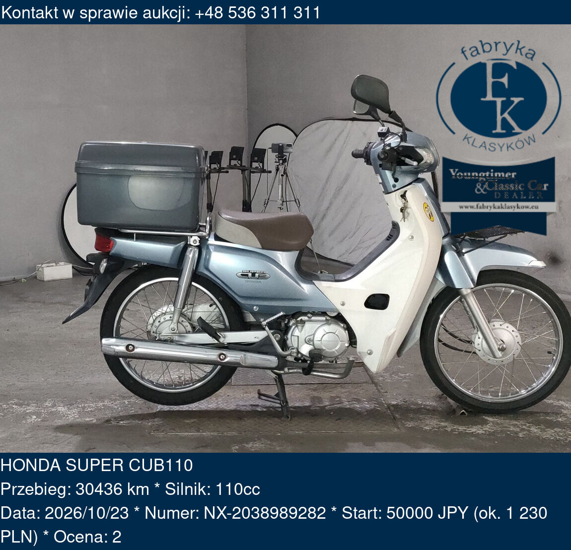 HONDA SUPER CUB110  - zdjęcie 2