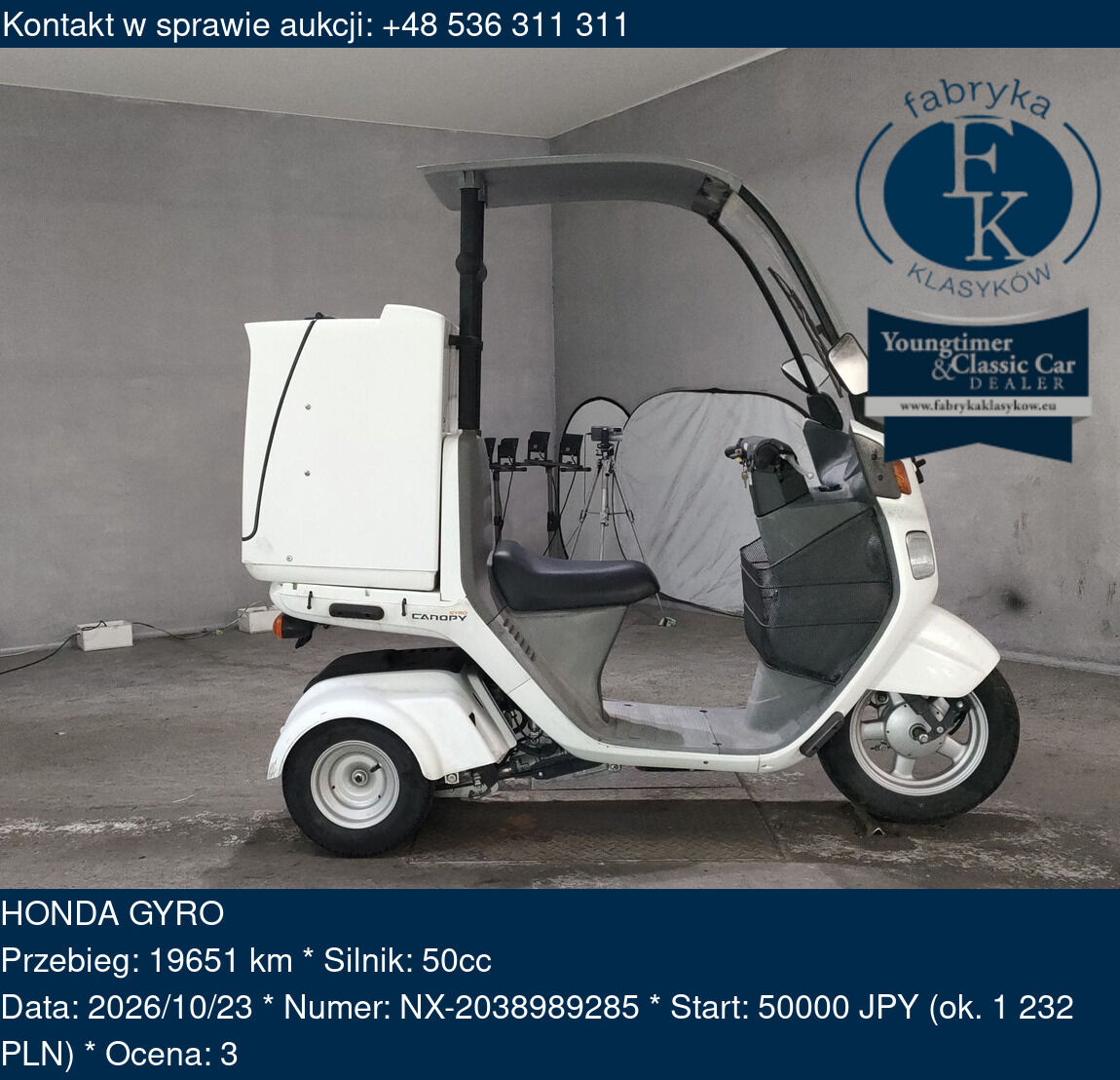 HONDA GYRO  - zdjęcie 2