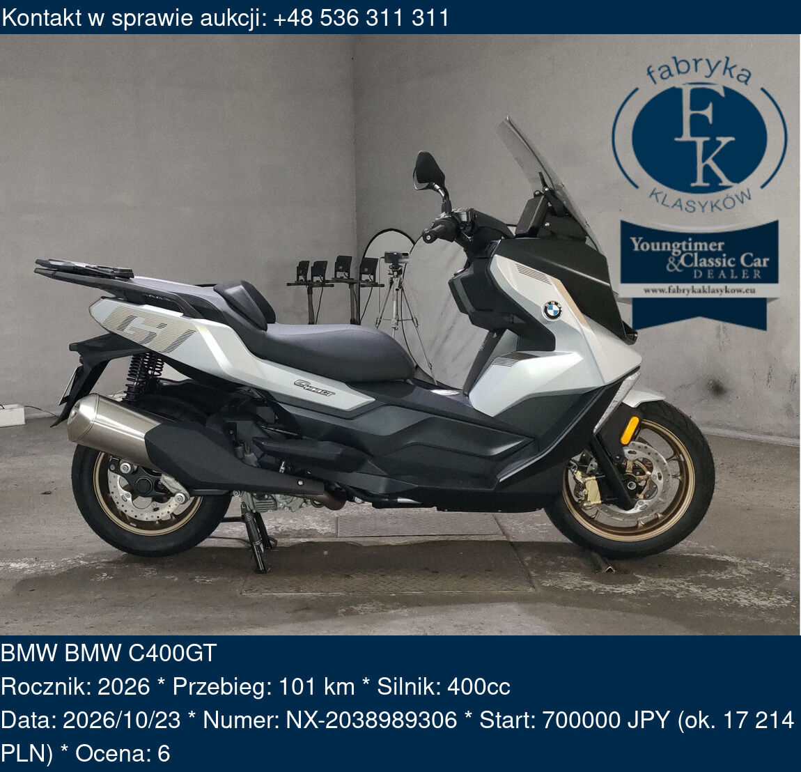 BMW BMW C400GT 2026 - zdjęcie 2